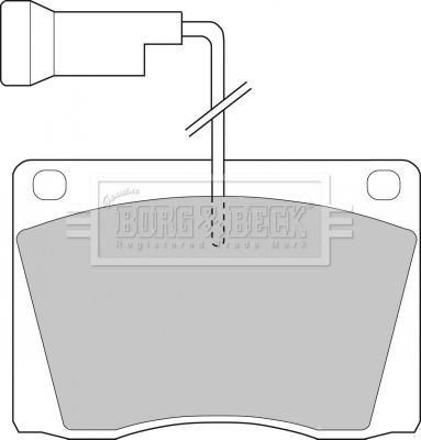 BORG & BECK BBP1021