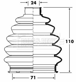 BORG & BECK BCB6078