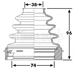 BORG & BECK BCB6254