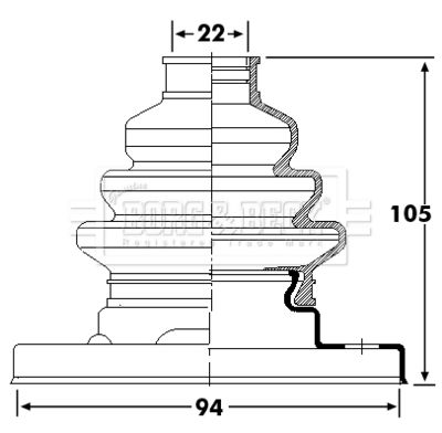 BORG & BECK BCB6238