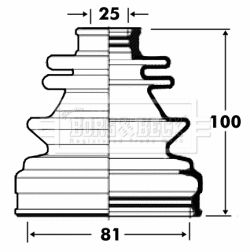 BORG & BECK BCB2845