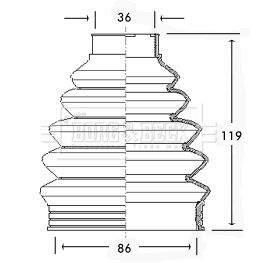 BORG & BECK BCB2280