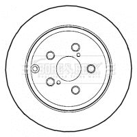 BORG & BECK BBD4460