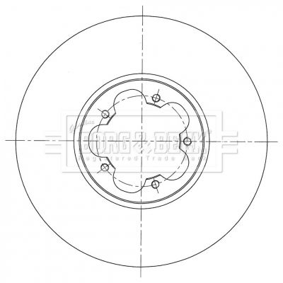 BORG & BECK BBD6071S