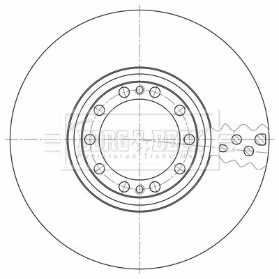 BORG & BECK BBD32609