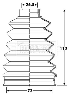 BORG & BECK BCB6268