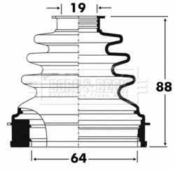 BORG & BECK BCB2895 BORG & BECK BCB2895