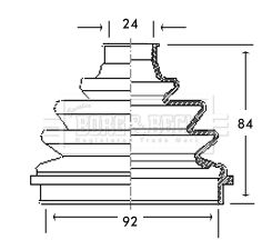 BORG & BECK BCB2138