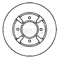 BORG & BECK BBD4565 BORG & BECK BBD4565