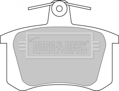 BORG & BECK BBP1628