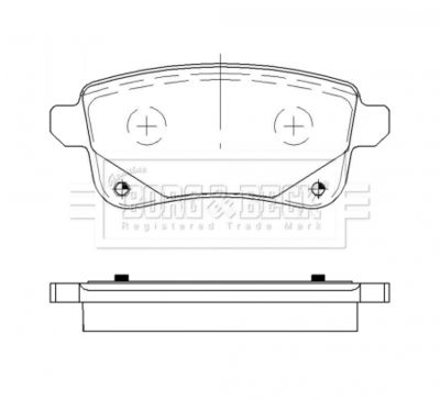 BORG & BECK BBP2538