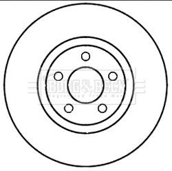 BORG & BECK BBD5980S