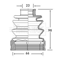 BORG & BECK BCB2617