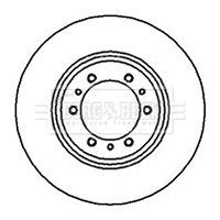 BORG & BECK BBD4086