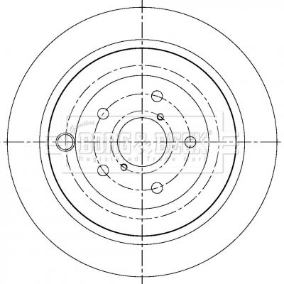 BORG & BECK BBD5361