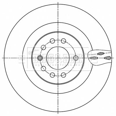 BORG & BECK BBD6181S