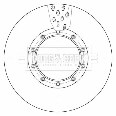 BORG & BECK BBD32596