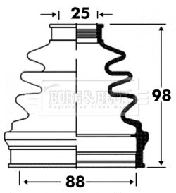 BORG & BECK BCB2849