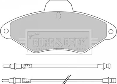 BORG & BECK BBP1400