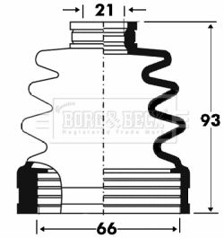 BORG & BECK BCB2861