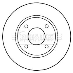 BORG & BECK BBD5184