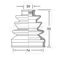 BORG & BECK BCB2254