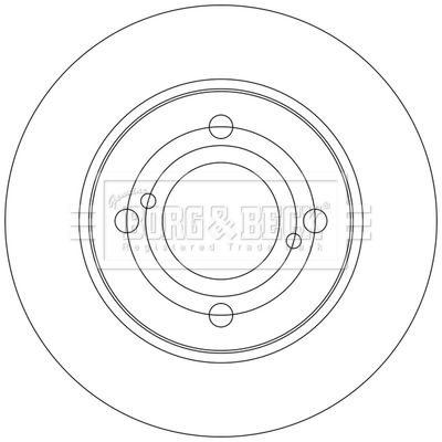 BORG & BECK BBD5543