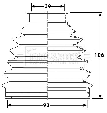 BORG & BECK BCB6231