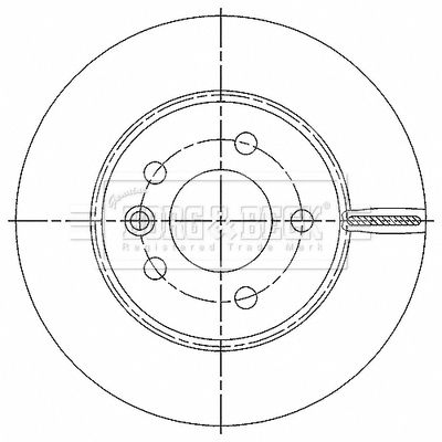 BORG & BECK BBD6185S