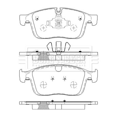 BORG & BECK BBP2604