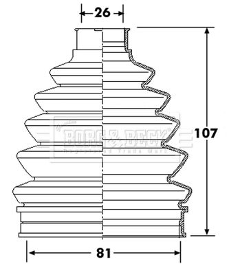 BORG & BECK BCB6215