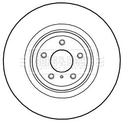 BORG & BECK BBD5987S