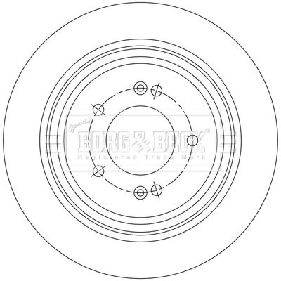 BORG & BECK BBD5551