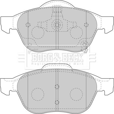 BORG & BECK BBP1857