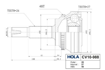 HOLA CV10-988