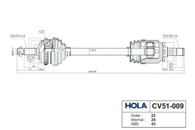 HOLA CV51-009