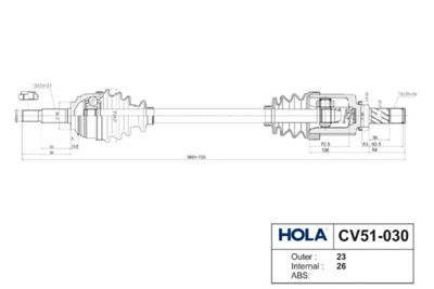HOLA CV51-030