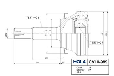 HOLA CV10-989