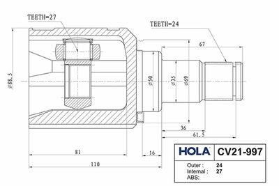 HOLA CV21-997