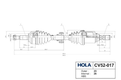 HOLA CV52-017