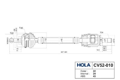 HOLA CV52-010