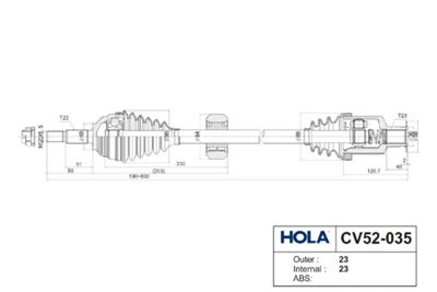 HOLA CV52-035