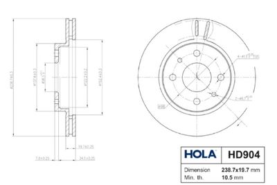 HOLA HD904