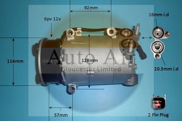 AUTO AIR GLOUCESTER 14-1046p