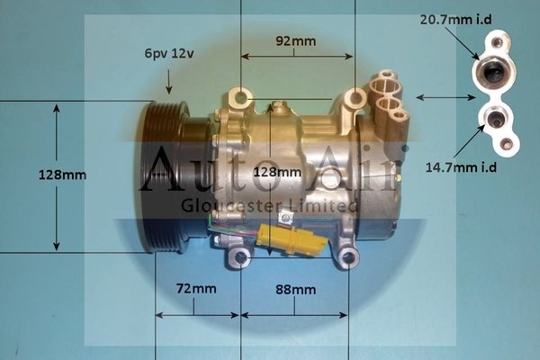 AUTO AIR GLOUCESTER 14-1833P