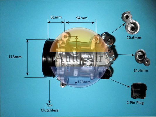 AUTO AIR GLOUCESTER 14-9784P