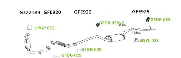 GT Exhausts G362121