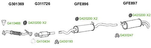 GT Exhausts G361590