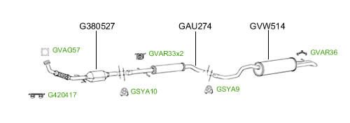 GT Exhausts G931023