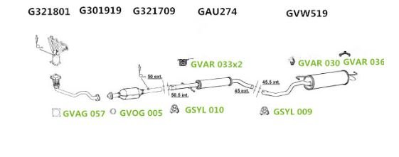 GT Exhausts G931277